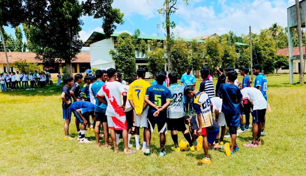Inter-House Sports Meet and athletics practice on the KNS school ground